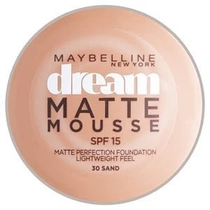 Maybelline Dream Matte Mousse Foundation 30 Sand 10ml Nude