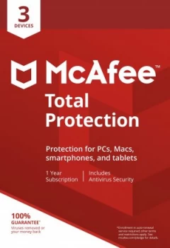 McAfee Total Protection 12 Months 3 Devices