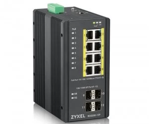 Zyxel RGS200 12 port Managed Poe Switch