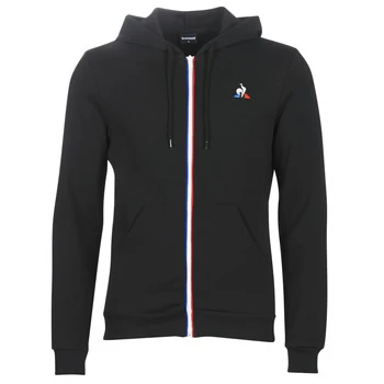 Le Coq Sportif ESS FZ HOODY No. 2m mens Tracksuit jacket in Black - Sizes XXL,S,M,L,XL