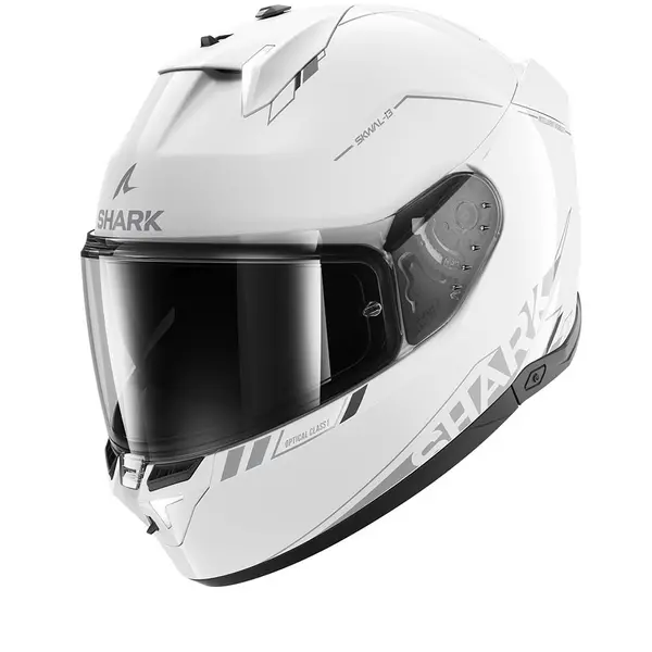 Shark SKWAL i3 Blank SP White Silver Anthracite WSA Full Face Helmet S