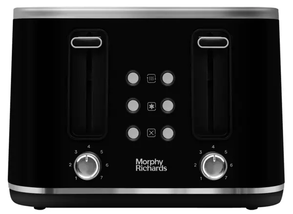 Morphy Richards 242801 Motive 4 Slice Toaster - Black