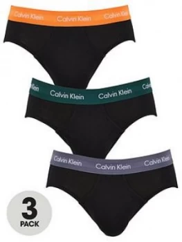 Calvin Klein 3 Pack Briefs - Black