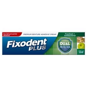 Fixodent Plus Dual Protection Denture Adhesive 40g