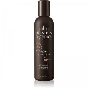 John Masters Organics Honey & Hibiscus Restoring Shampoo For Damaged Hair 177ml