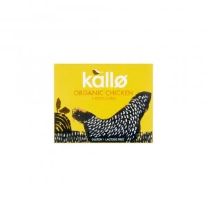 Kallo Chicken Stock Cubes - Organic 66g x 15