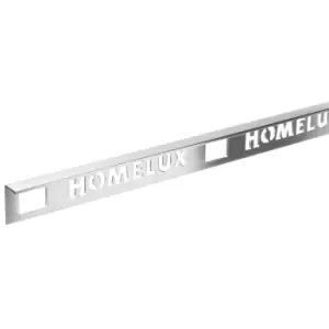 Homelux Metal Square Tiling Trim, 8mm