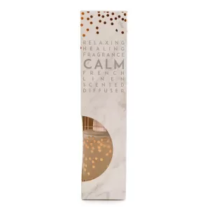 Calm Reed Diffuser in Gift Box French Linen Scent