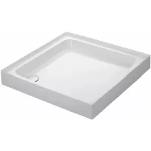 Mira Flight Shower Tray Square Deep Profile with 4 Upstands Waste 800 x 800mm
