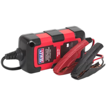 Sealey SMC11 Battery Charger Compact Auto Maintenance