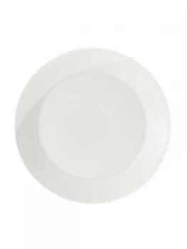 Royal Doulton white plain plate 28.5cm White