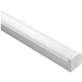 5ft Batten 60W Oracle High Output 3-Hour Emergency 3000K and 4000K 5700K Tri-Colour CCT 120° Diffused White 6000lm Battens Fittings Light - Phoebe Led