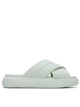 TOMS Alpargata Mallow Crossover Sandal - Mint, Green, Size 5, Women