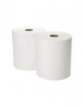 2work 3 Ply Industrial Roll White ( Pack of 2)