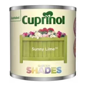 Cuprinol Garden Shades Tester Paint Pot - 125ml - Sunny Lime - Sunny Lime