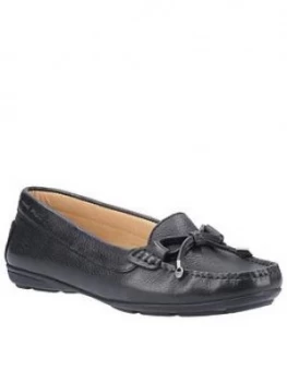 Hush Puppies Maggie Loafers - Black, Size 8, Women