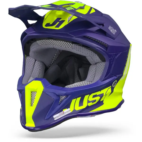 Just1 J18 MIPS Pulsar Gris Camo Negro Offroad Helmet Size L