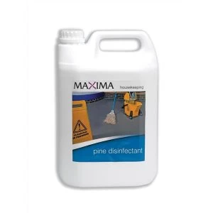 Maxima Pine Disinfectant for Floors Wall Bins and Drains 5 Litres Pack of 2
