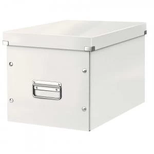 Leitz White Box Click & Store Cube Large Storage Box 61080001