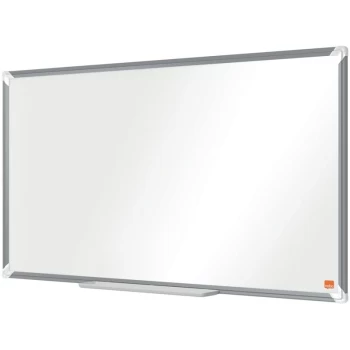 Widescreen Magnetic Whiteboard Premium Plus Enamel 89x50cm - White - Nobo