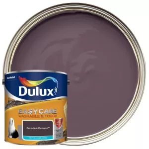 Dulux Easycare Washable & Tough Decadent Damson Matt Emulsion Paint 2.5L