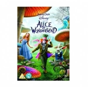 Alice In Wonderland Tim Burton DVD