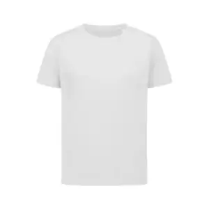 Stedman Childrens/Kids Sports Active T-Shirt (M) (White)