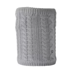 Hy Womens/Ladies Melrose Cable Knit Snood (One Size) (Grey)