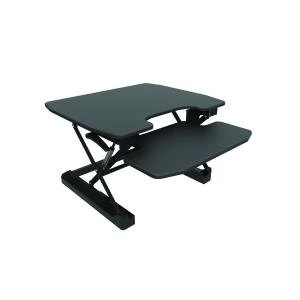 Contour Ergonomics Sit-Standing Desk Black CE04633