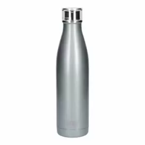 Built Perfect Seal 740Ml Silver Double Walled Stainless Steel Hydration Bottle, Labelled