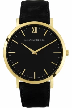Unisex Larsson & Jennings Lugano 40mm Watch LJ-W-LBCK-S-GB