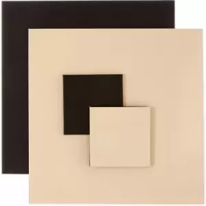 Geome Reverse Black and Cream - Set of 4 - Premier Housewares