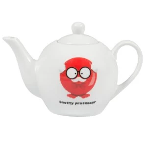Red Nose Day Snotty Professor Teapot