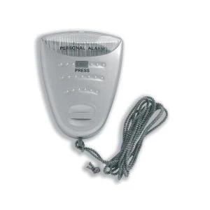 Personal Attack Alarm Silver with Built in Torch and Lanyard PS2070