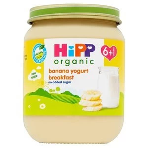 hiPP Organic Stage 1-4 Months Ban Yogurt B/F 125g
