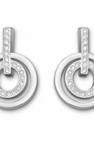 Ladies Swarovski Jewellery Circle Earrings 5007750