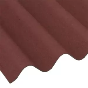 2m Coroline Red Roofing Sheet 2000 x 950 x 80mm - 5 Pack