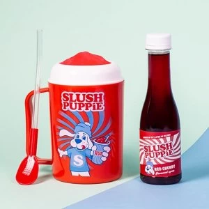 Slush Puppie Making Cup And Cherry Syrup Set