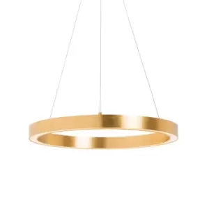 Carlo Integrated LED Pendant Ceiling Light, Gold, 4000K, 3200lm