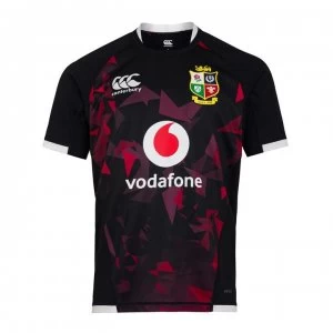 Canterbury British & Irish Lions Warm Up Shirt 2021 Mens - Black