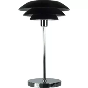 Table Lamp Matt Black 31cm