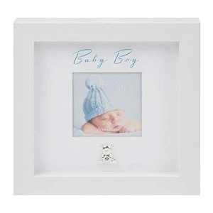 3" x 3" - Baby Boy Box Frame with Engraving Plate