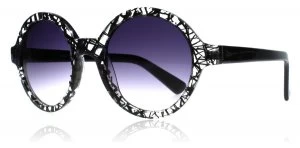 Lennox Azulai Sunglasses Black Crystal LV90209 49mm
