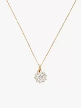 Kate Spade Sunny Halo Pendant, Clear, One Size