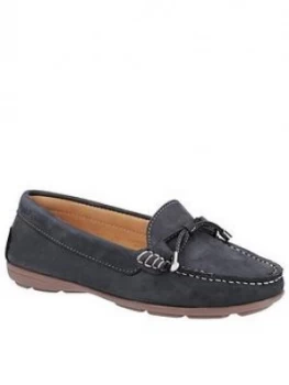 Hush Puppies Maggie Loafers - Navy, Size 3, Women