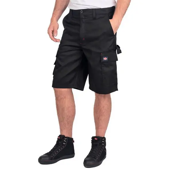 Lee Cooper Workwear Cargo Shorts Mens - Black 30 R