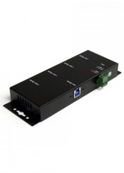 StarTech Mountable 4 Port Rugged Industrial SuperSpeed USB 3.0 Hub