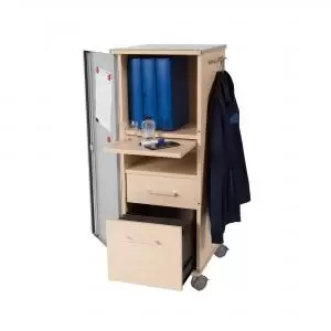 ROCADA VISUALLINE Multifunctional Office Caddy with Shelf and Drawers
