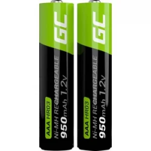 Green Cell HR03 AAA battery (rechargeable) NiMH 950 mAh 1.2 V 2 pc(s)