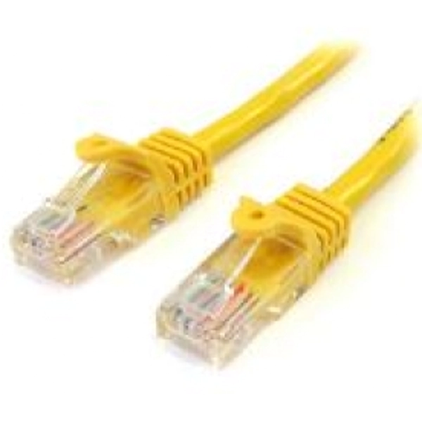 StarTech 1m Cat5e Snagless UTP Network Patch Cable RJ 45RJ 45 Yellow